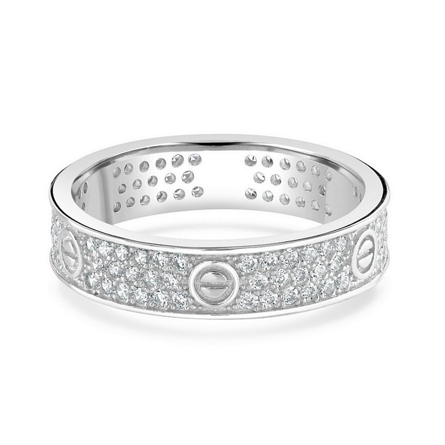 Special "Forever" Eternity CZ ring