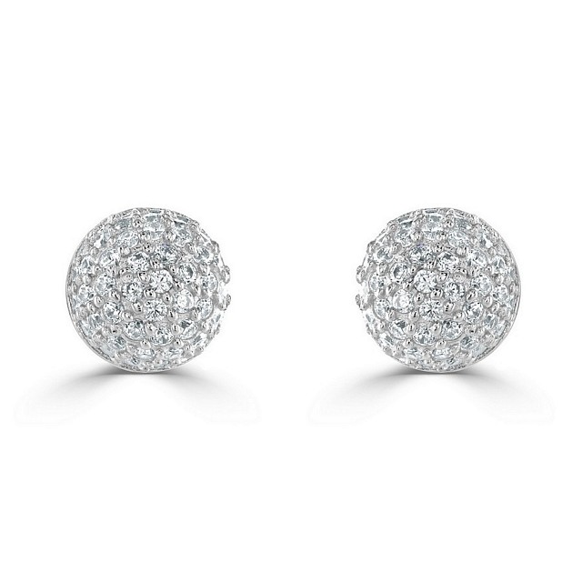 Be Dazzled Designer stud CZ earrings