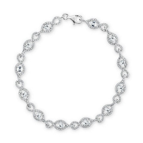 Special "Eclipse" Design CZ Bracelet