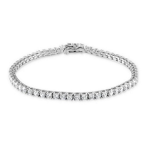 Simplicity Style Tennis CZ Bracelet