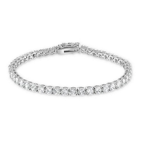 Starburst Tennis CZ Bracelet